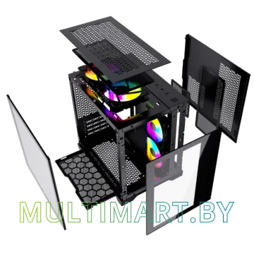 Корпус Powercase Vision Micro (CVBM-L4) картинка 10